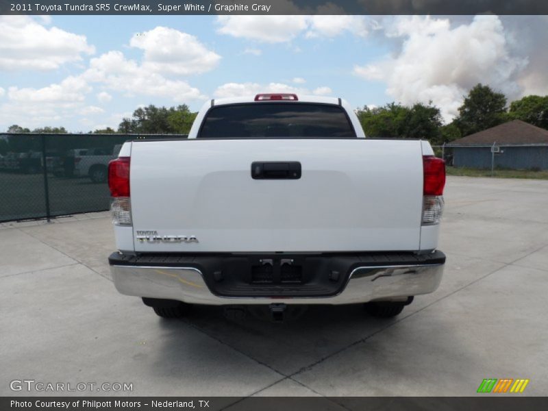 Super White / Graphite Gray 2011 Toyota Tundra SR5 CrewMax
