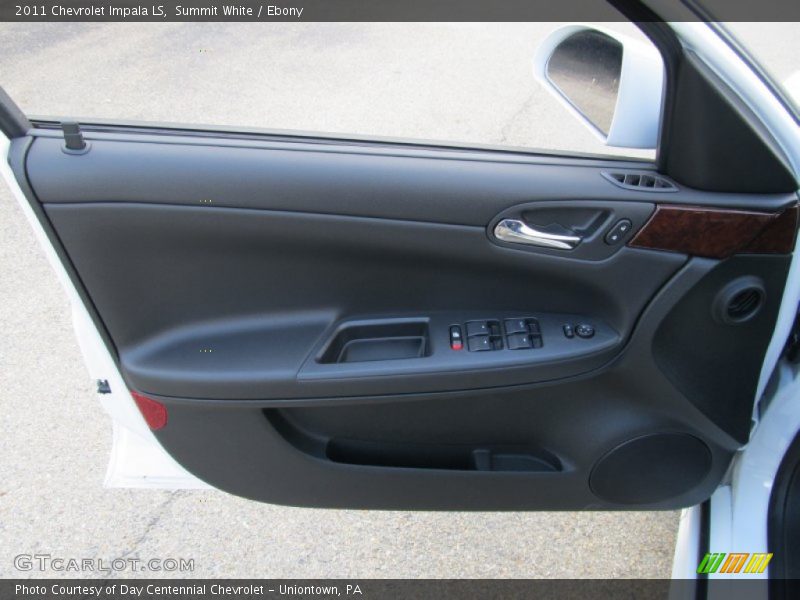 Summit White / Ebony 2011 Chevrolet Impala LS