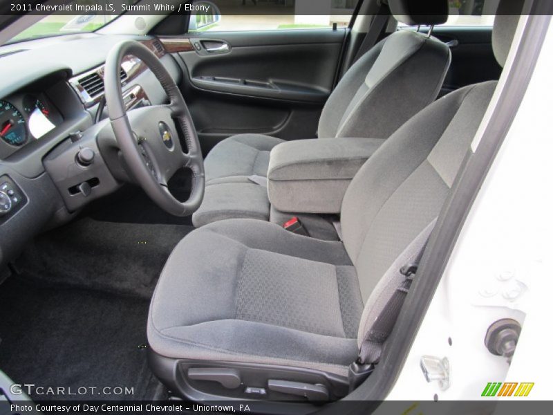 Summit White / Ebony 2011 Chevrolet Impala LS