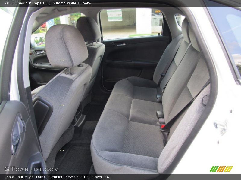 Summit White / Ebony 2011 Chevrolet Impala LS