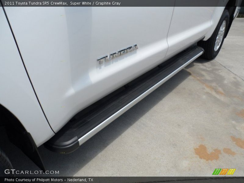 Super White / Graphite Gray 2011 Toyota Tundra SR5 CrewMax