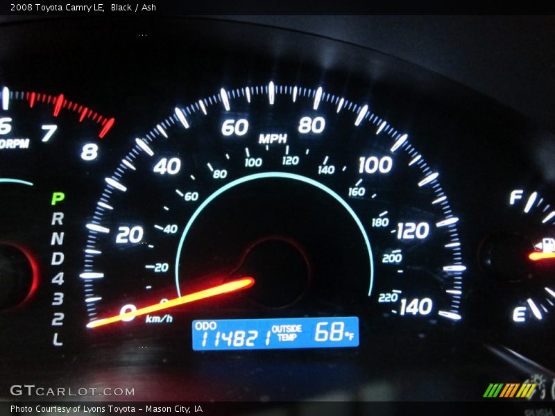 Black / Ash 2008 Toyota Camry LE