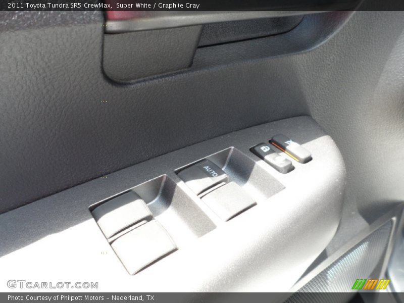 Super White / Graphite Gray 2011 Toyota Tundra SR5 CrewMax