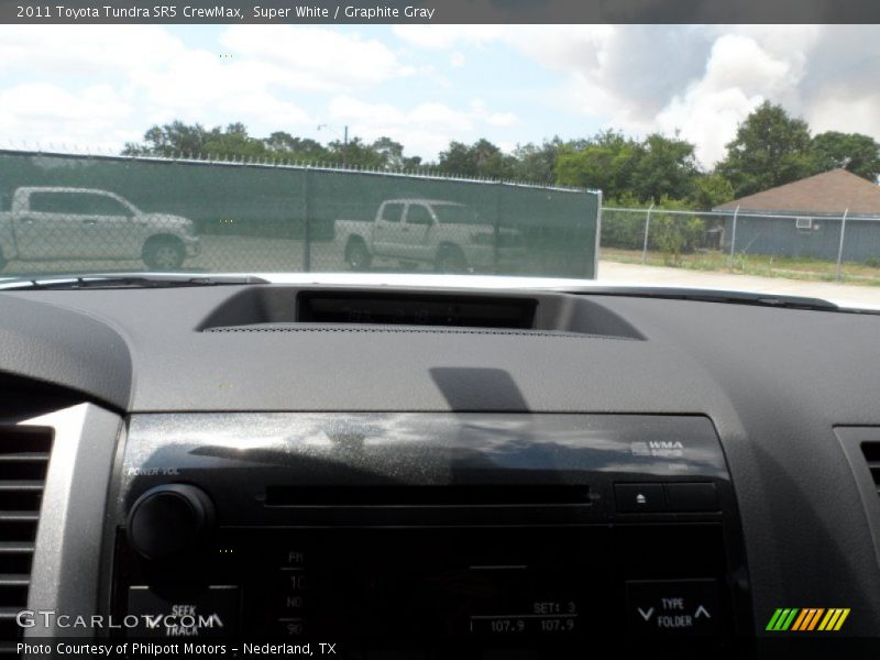 Super White / Graphite Gray 2011 Toyota Tundra SR5 CrewMax