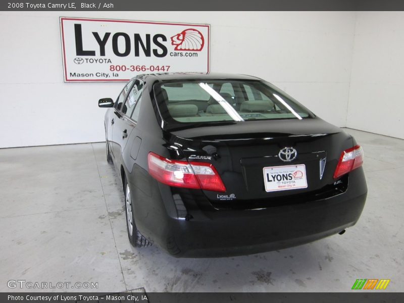 Black / Ash 2008 Toyota Camry LE