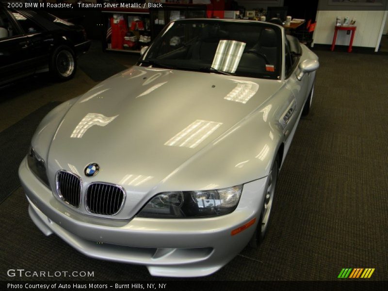 Titanium Silver Metallic / Black 2000 BMW M Roadster