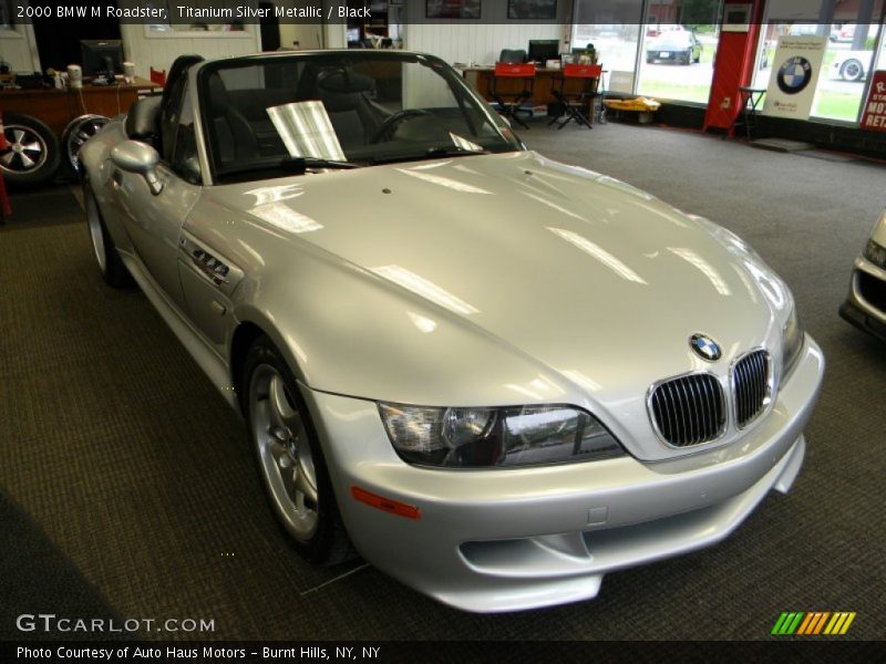 Titanium Silver Metallic / Black 2000 BMW M Roadster