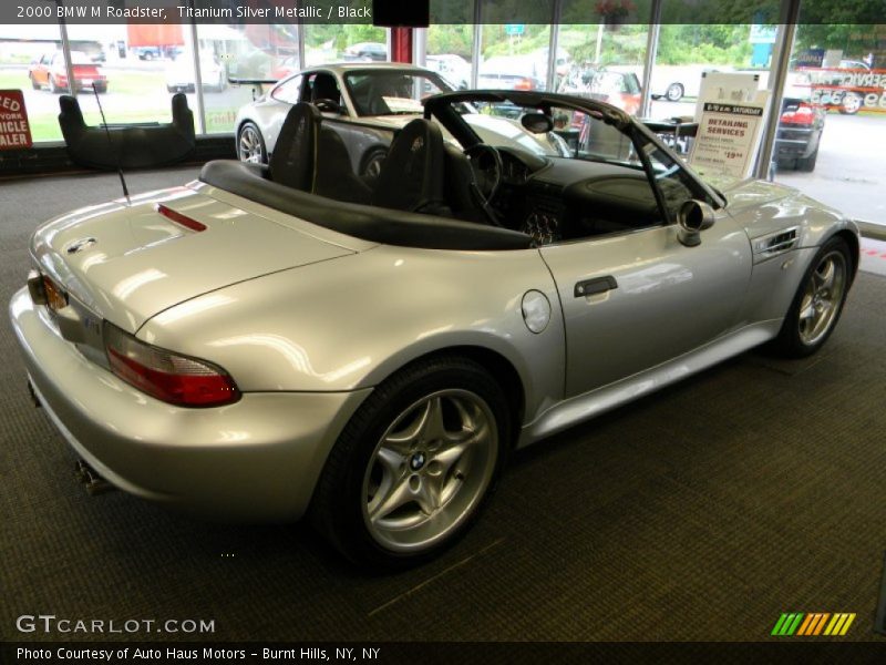 Titanium Silver Metallic / Black 2000 BMW M Roadster