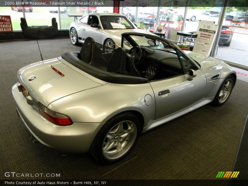 Titanium Silver Metallic / Black 2000 BMW M Roadster