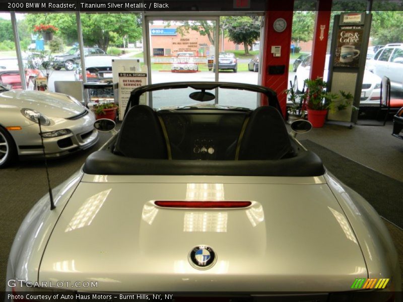 Titanium Silver Metallic / Black 2000 BMW M Roadster