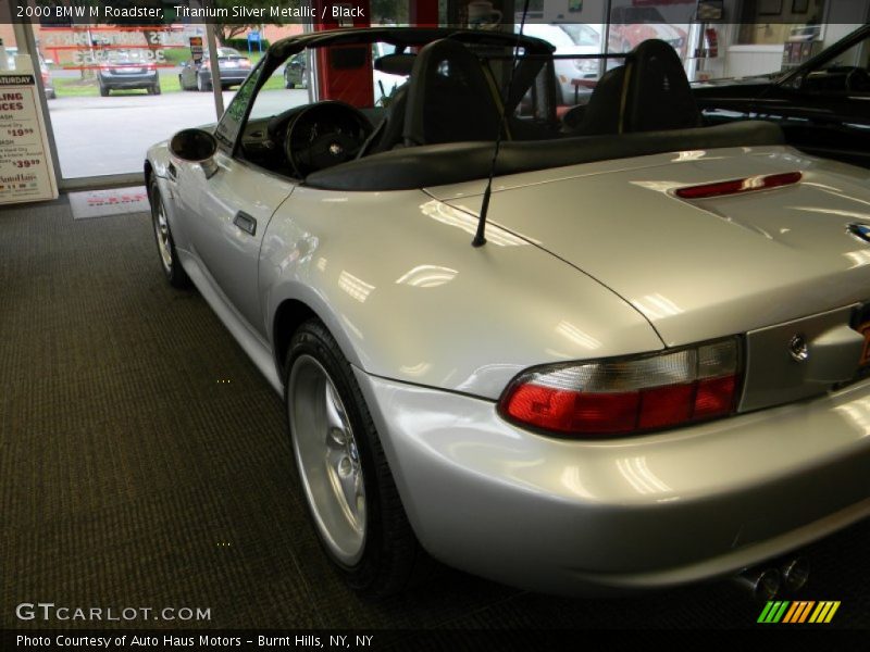 Titanium Silver Metallic / Black 2000 BMW M Roadster