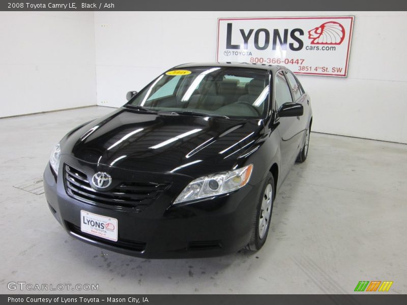 Black / Ash 2008 Toyota Camry LE