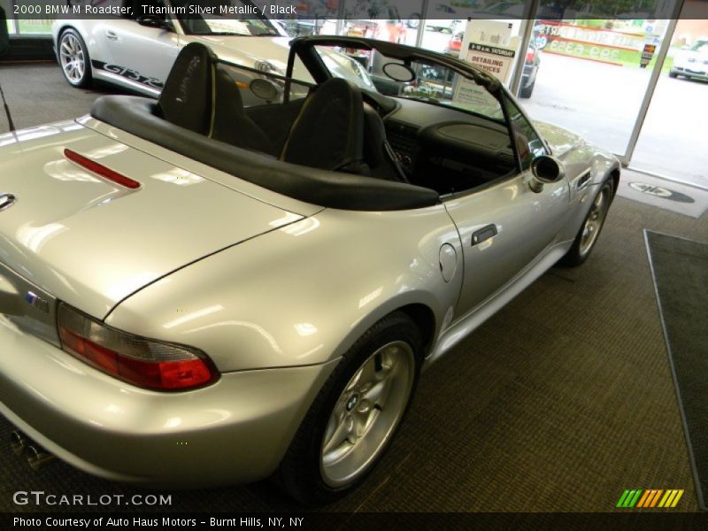 Titanium Silver Metallic / Black 2000 BMW M Roadster