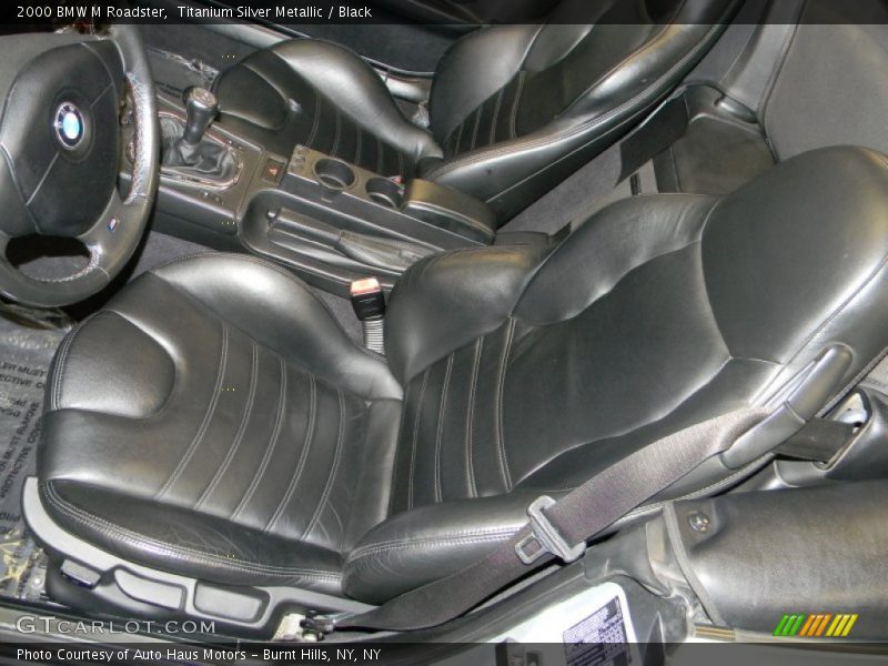 Titanium Silver Metallic / Black 2000 BMW M Roadster