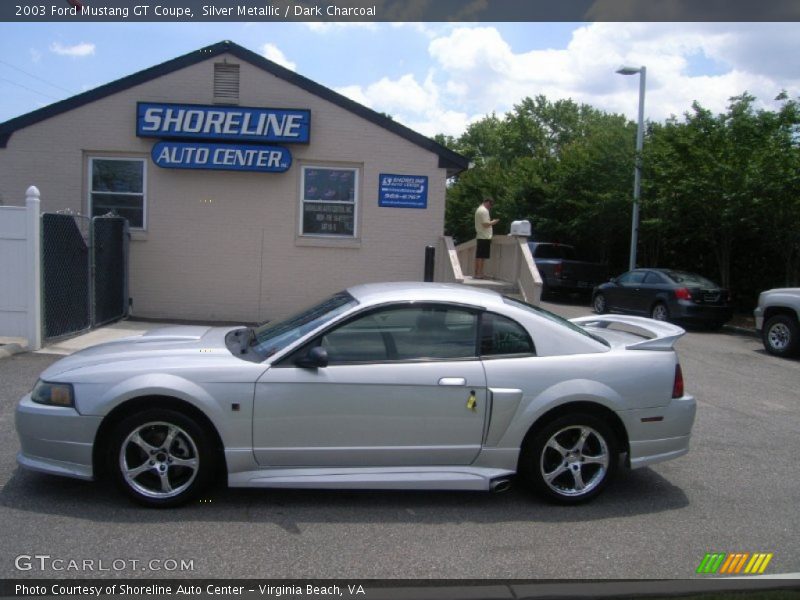 Silver Metallic / Dark Charcoal 2003 Ford Mustang GT Coupe