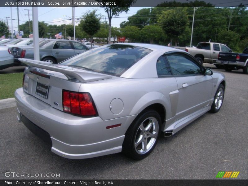 Silver Metallic / Dark Charcoal 2003 Ford Mustang GT Coupe