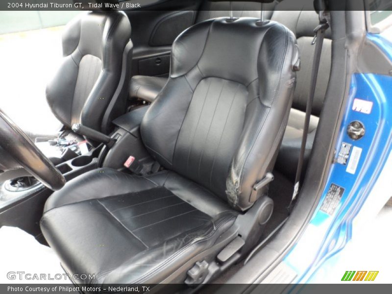  2004 Tiburon GT Black Interior