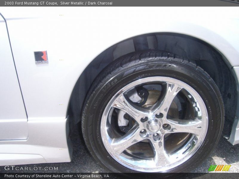 Silver Metallic / Dark Charcoal 2003 Ford Mustang GT Coupe