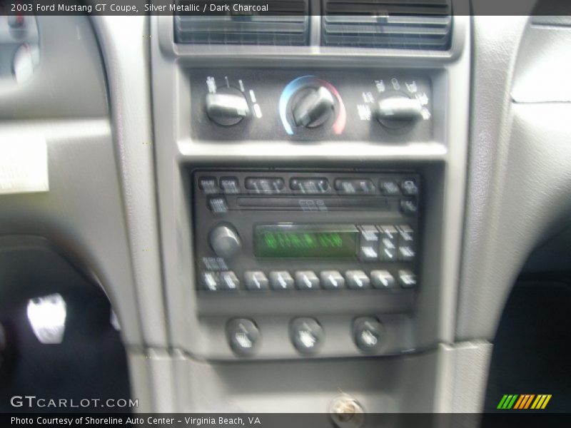 Silver Metallic / Dark Charcoal 2003 Ford Mustang GT Coupe