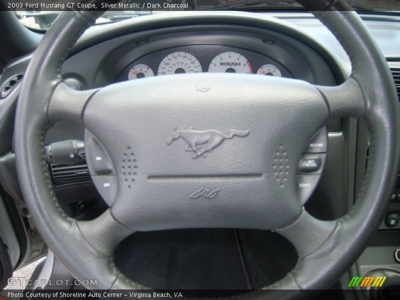 Silver Metallic / Dark Charcoal 2003 Ford Mustang GT Coupe