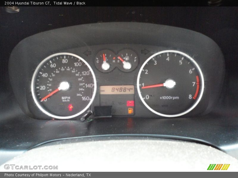  2004 Tiburon GT GT Gauges