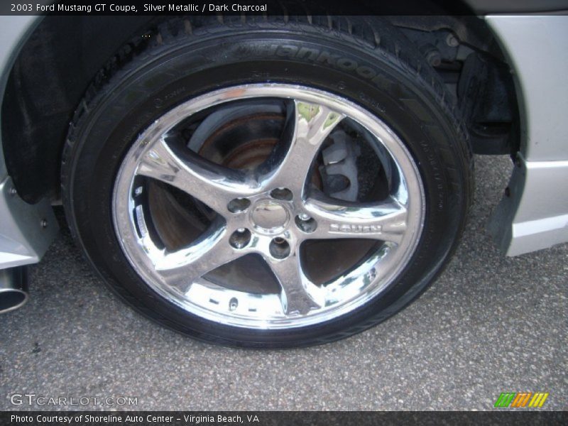 Silver Metallic / Dark Charcoal 2003 Ford Mustang GT Coupe
