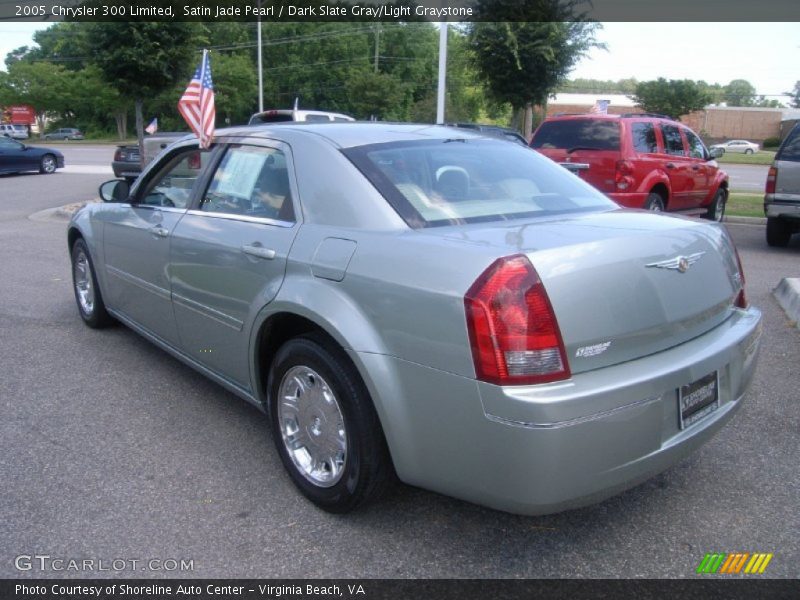 Satin Jade Pearl / Dark Slate Gray/Light Graystone 2005 Chrysler 300 Limited