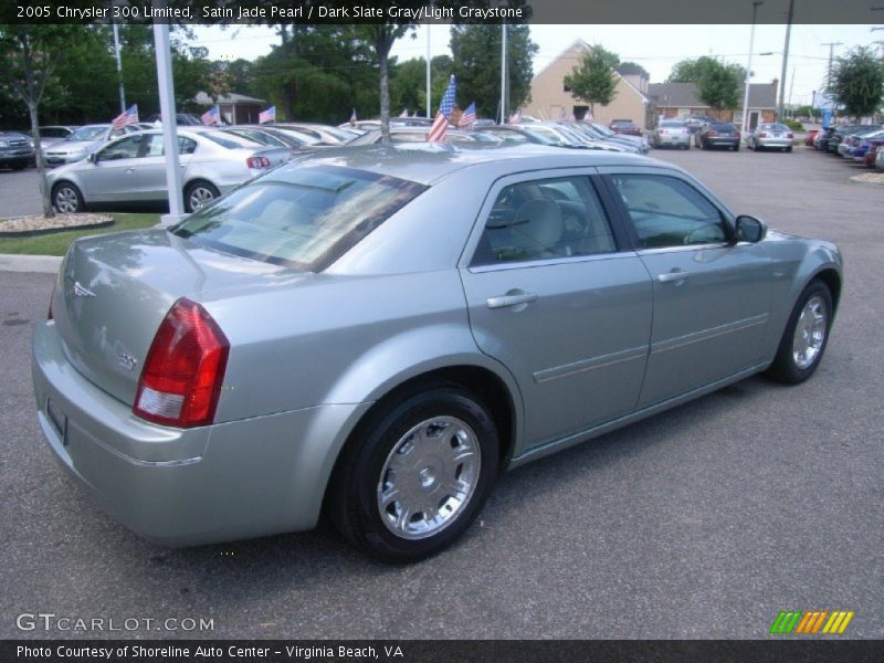 Satin Jade Pearl / Dark Slate Gray/Light Graystone 2005 Chrysler 300 Limited