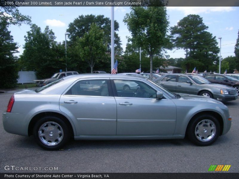 Satin Jade Pearl / Dark Slate Gray/Light Graystone 2005 Chrysler 300 Limited