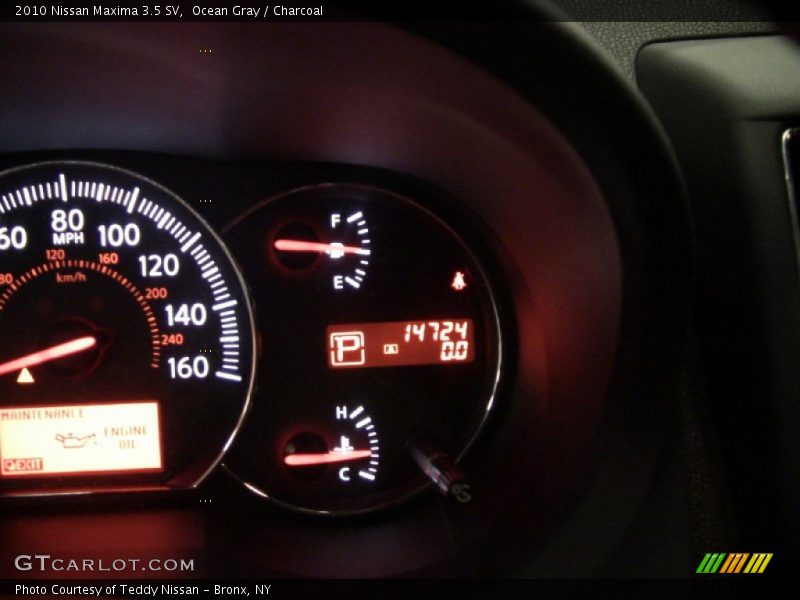 Ocean Gray / Charcoal 2010 Nissan Maxima 3.5 SV