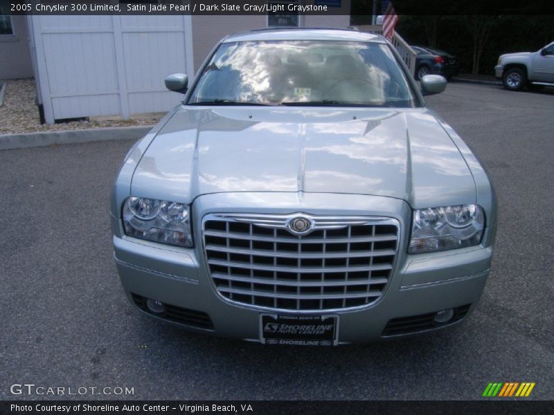 Satin Jade Pearl / Dark Slate Gray/Light Graystone 2005 Chrysler 300 Limited