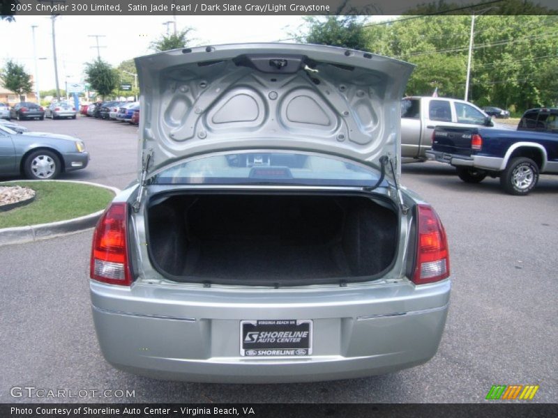 Satin Jade Pearl / Dark Slate Gray/Light Graystone 2005 Chrysler 300 Limited