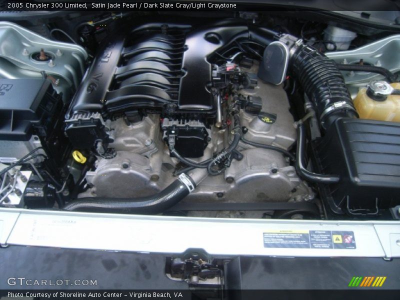 Satin Jade Pearl / Dark Slate Gray/Light Graystone 2005 Chrysler 300 Limited