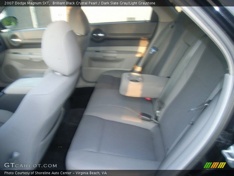 Brilliant Black Crystal Pearl / Dark Slate Gray/Light Graystone 2007 Dodge Magnum SXT