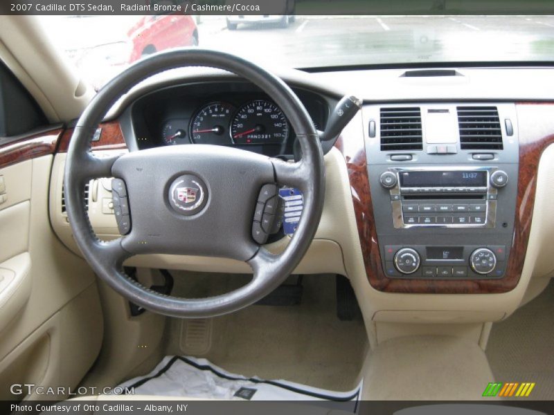 Radiant Bronze / Cashmere/Cocoa 2007 Cadillac DTS Sedan