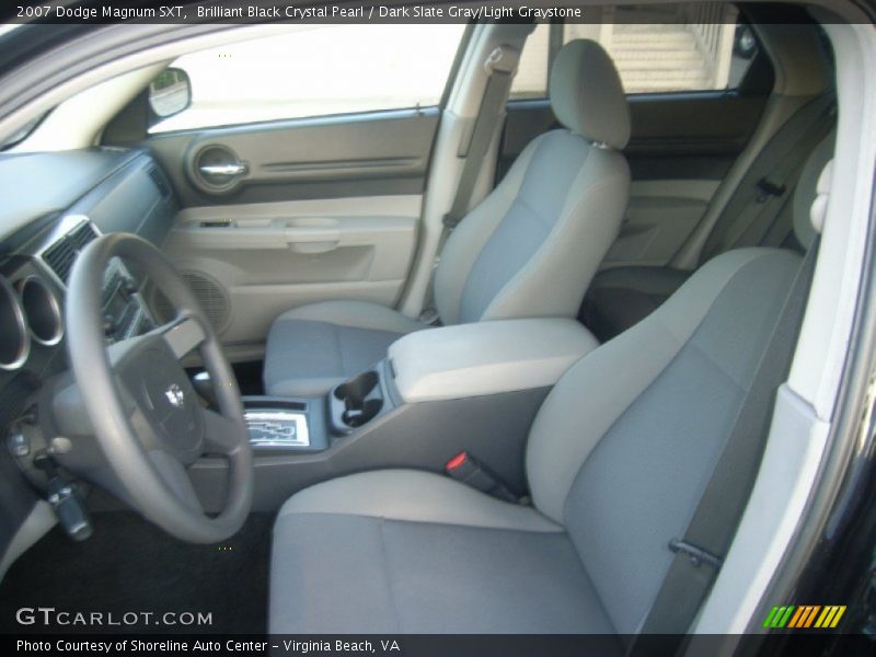  2007 Magnum SXT Dark Slate Gray/Light Graystone Interior