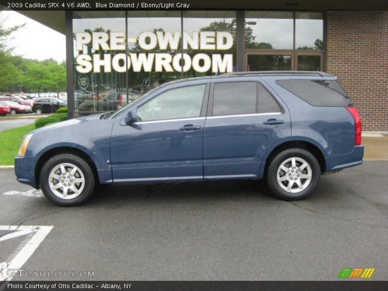 Blue Diamond / Ebony/Light Gray 2009 Cadillac SRX 4 V6 AWD