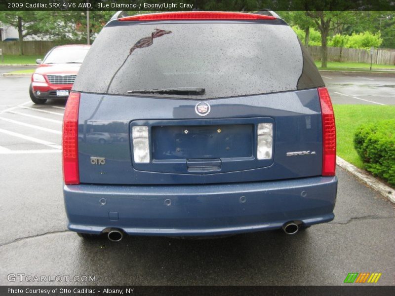 Blue Diamond / Ebony/Light Gray 2009 Cadillac SRX 4 V6 AWD