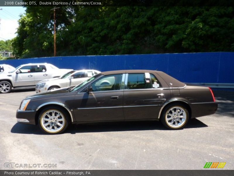 Double Espresso / Cashmere/Cocoa 2008 Cadillac DTS