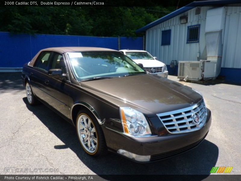 Double Espresso / Cashmere/Cocoa 2008 Cadillac DTS