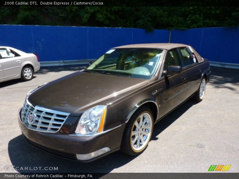 Double Espresso / Cashmere/Cocoa 2008 Cadillac DTS