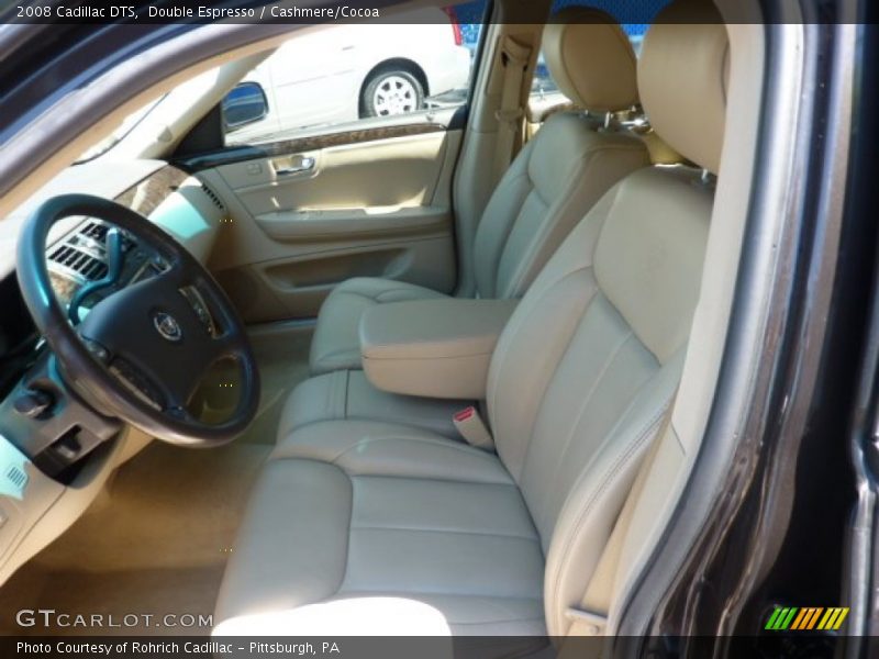 Double Espresso / Cashmere/Cocoa 2008 Cadillac DTS