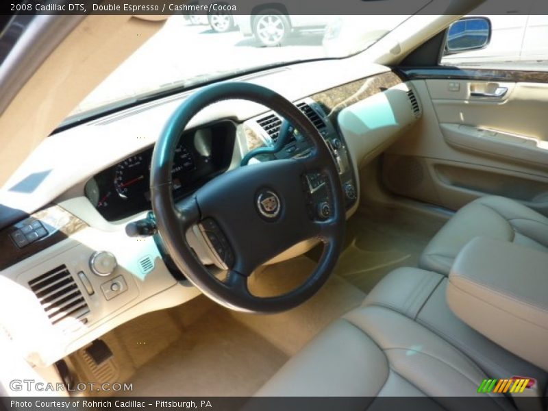 Double Espresso / Cashmere/Cocoa 2008 Cadillac DTS