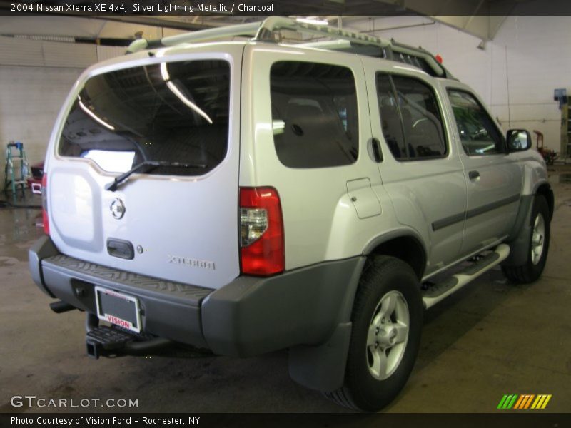 Silver Lightning Metallic / Charcoal 2004 Nissan Xterra XE 4x4
