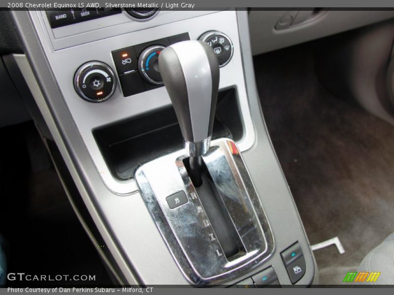 Silverstone Metallic / Light Gray 2008 Chevrolet Equinox LS AWD