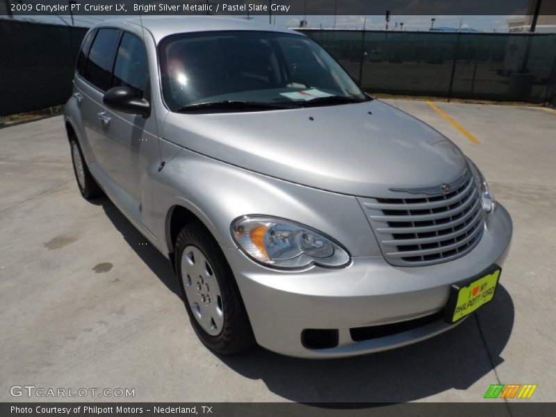 Bright Silver Metallic / Pastel Slate Gray 2009 Chrysler PT Cruiser LX