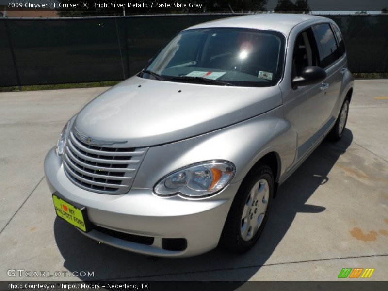 Bright Silver Metallic / Pastel Slate Gray 2009 Chrysler PT Cruiser LX