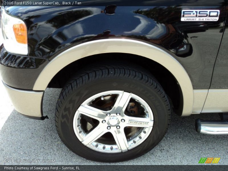Custom Wheels of 2006 F150 Lariat SuperCab