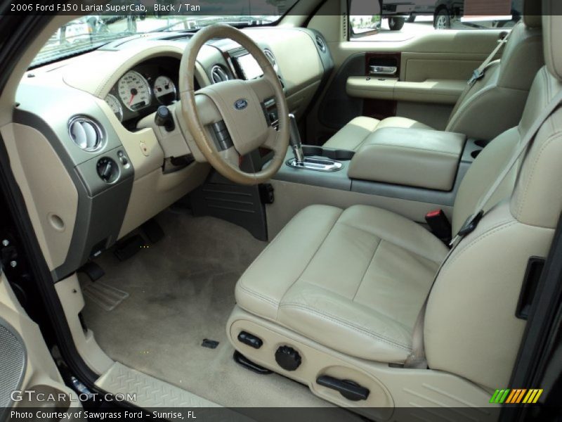 2006 F150 Lariat SuperCab Tan Interior