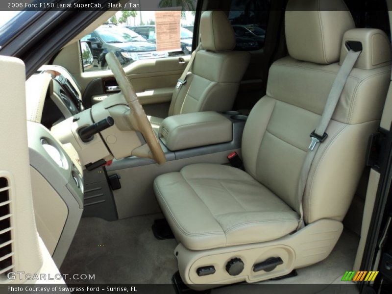  2006 F150 Lariat SuperCab Tan Interior